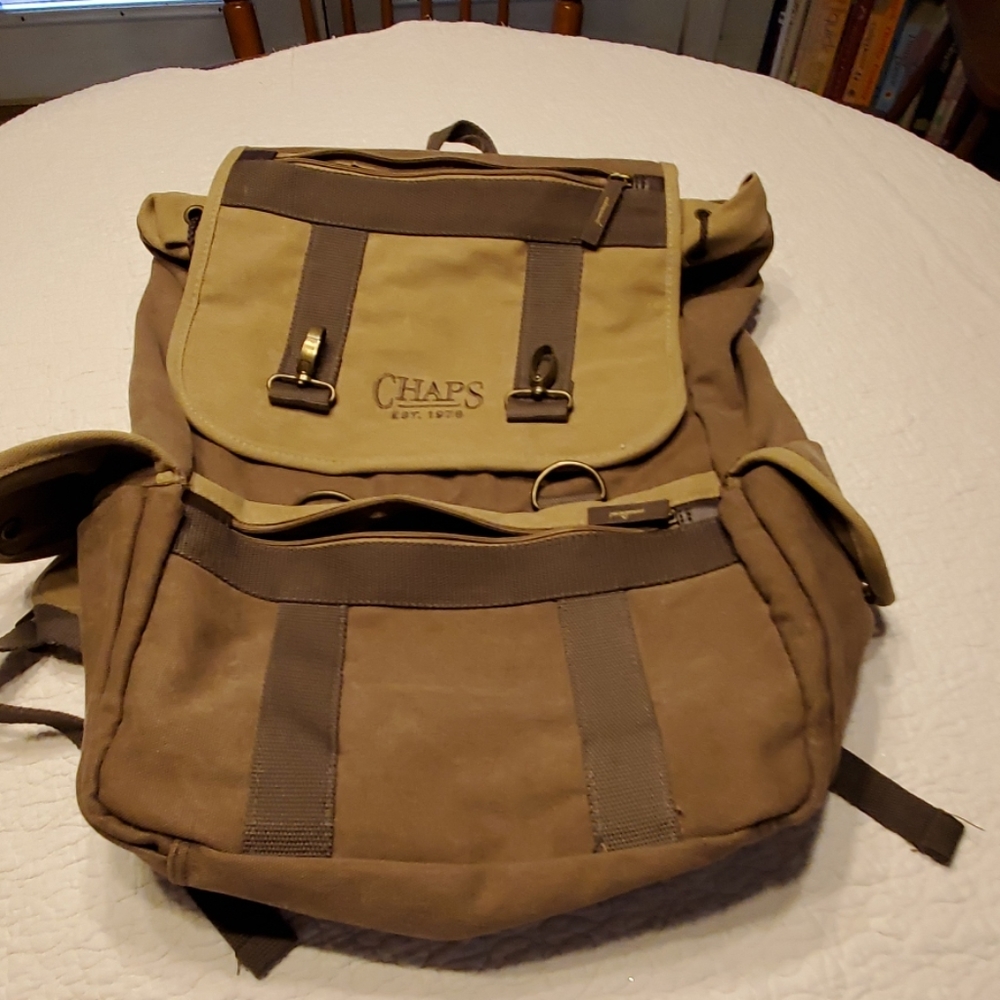 Chaps travel backpack